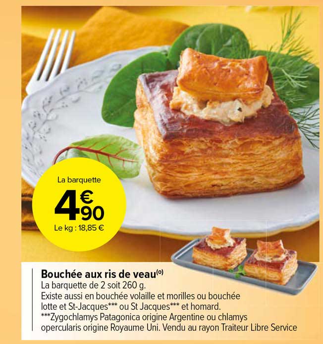 bouchée aux ris de veau