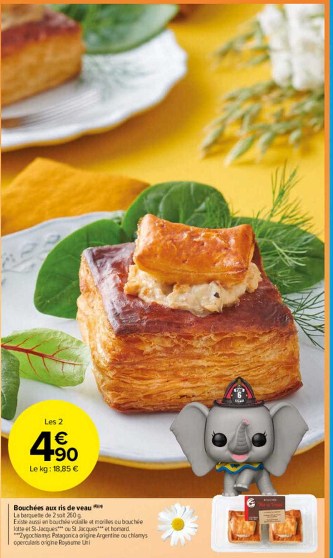 bouchées aux ris de veau