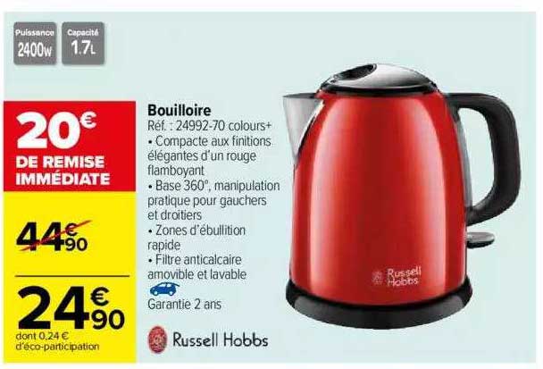bouilloire russell hobbs