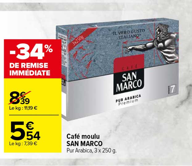 café moulu san marco