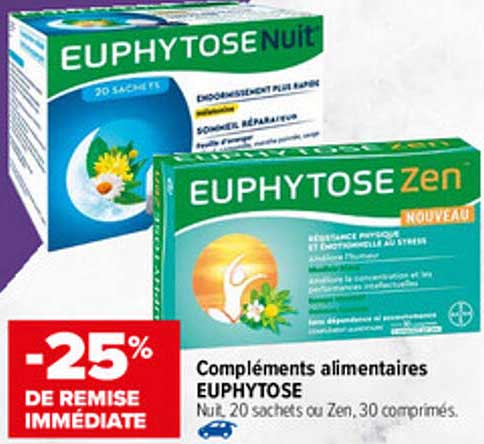 compléments alimentaires euphytose