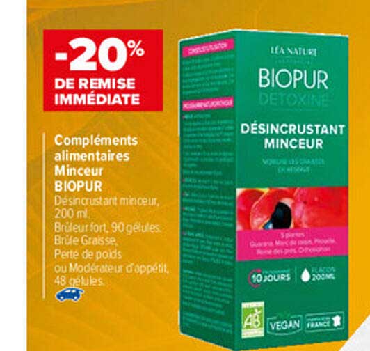 compléments alimentaires minceur biopur
