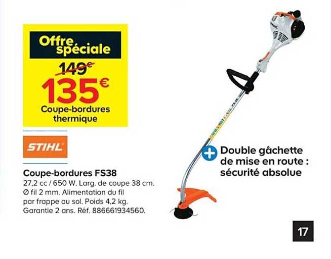 coupe-bordures fs38 stihl