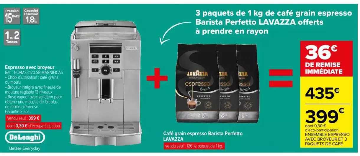 Espresso Avec Broyeur Delonghi