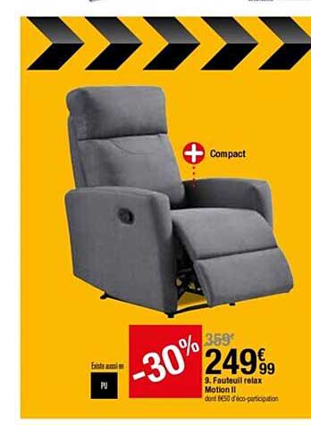 fauteuil relax motion ii