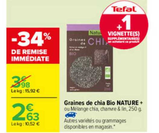 Graines De Chia Bio Nature +
