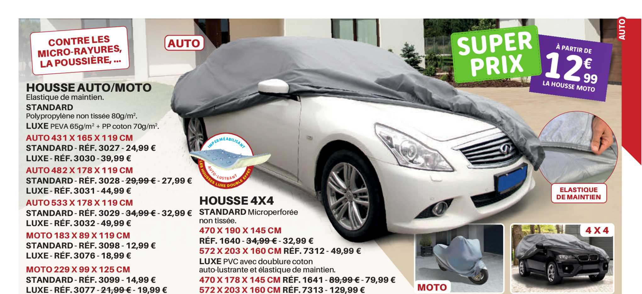 Housse Auto-moto