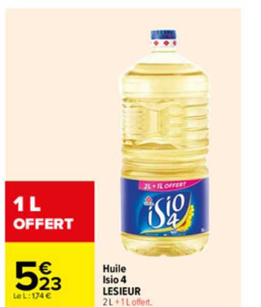huile isio 4 lesieur