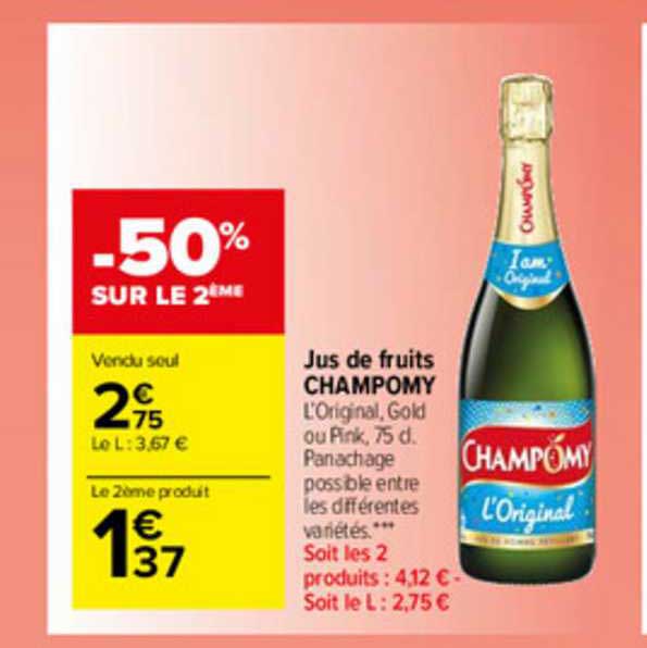 Jus De Fruits Champomy