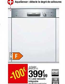 lave-vaisselle intégrable
