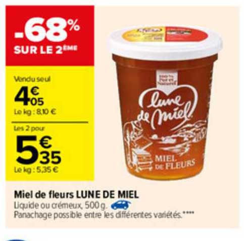 Miel De Fleurs Lune De Miel