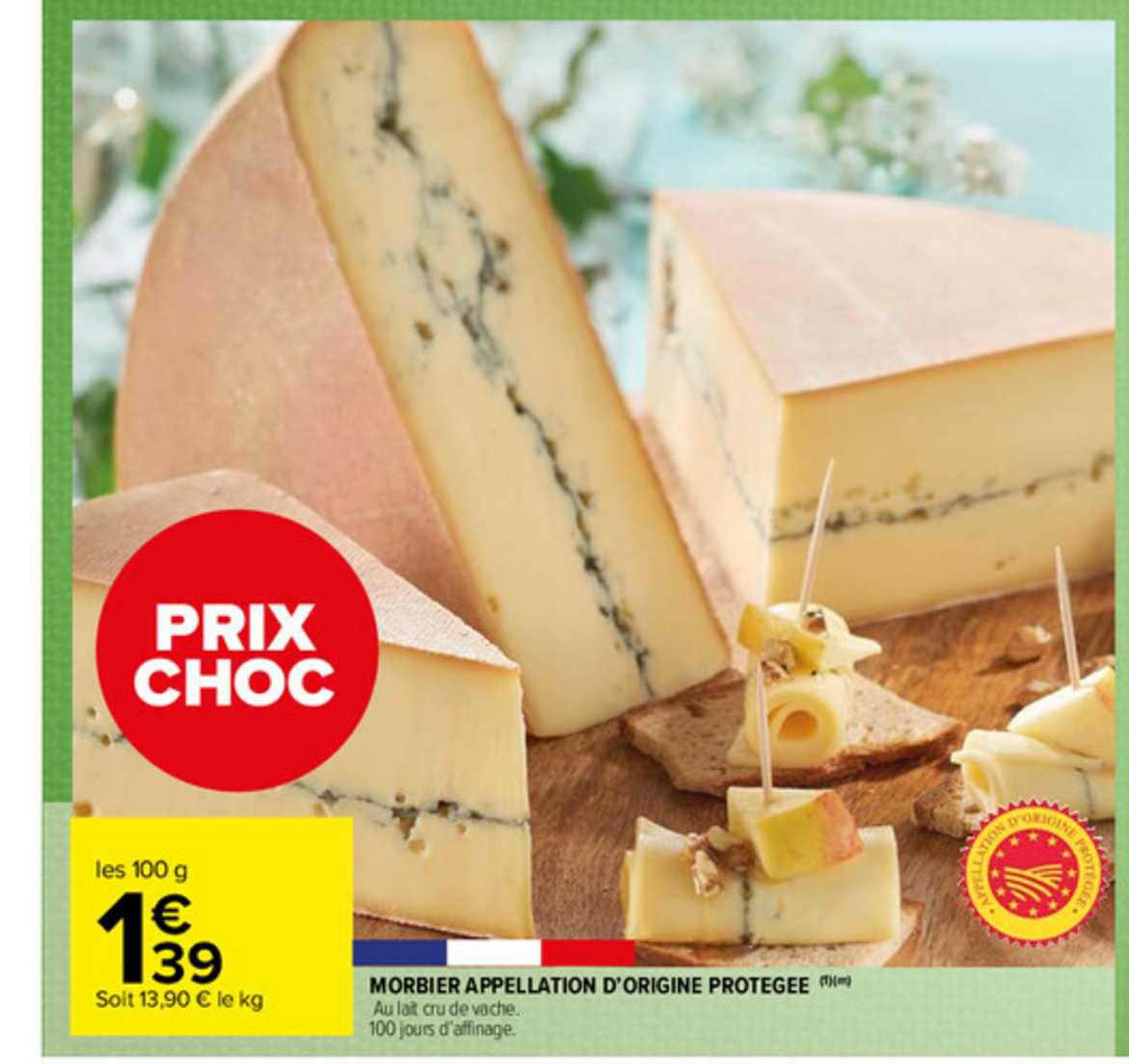 morbier appellation d'origine protégée