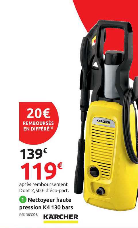 nettoyeur haute pression k4 130 bars kärcher