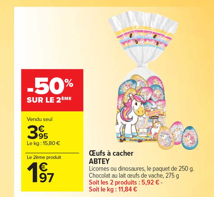 oeufs à cacher abtey