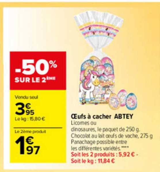 oeufs à cacher abtey