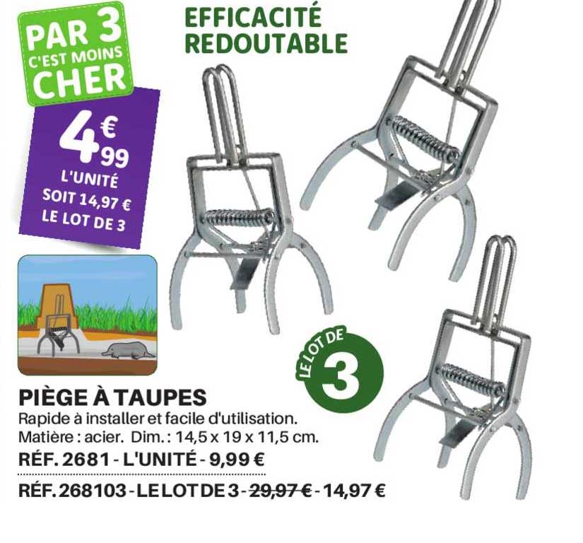 piège à taupes
