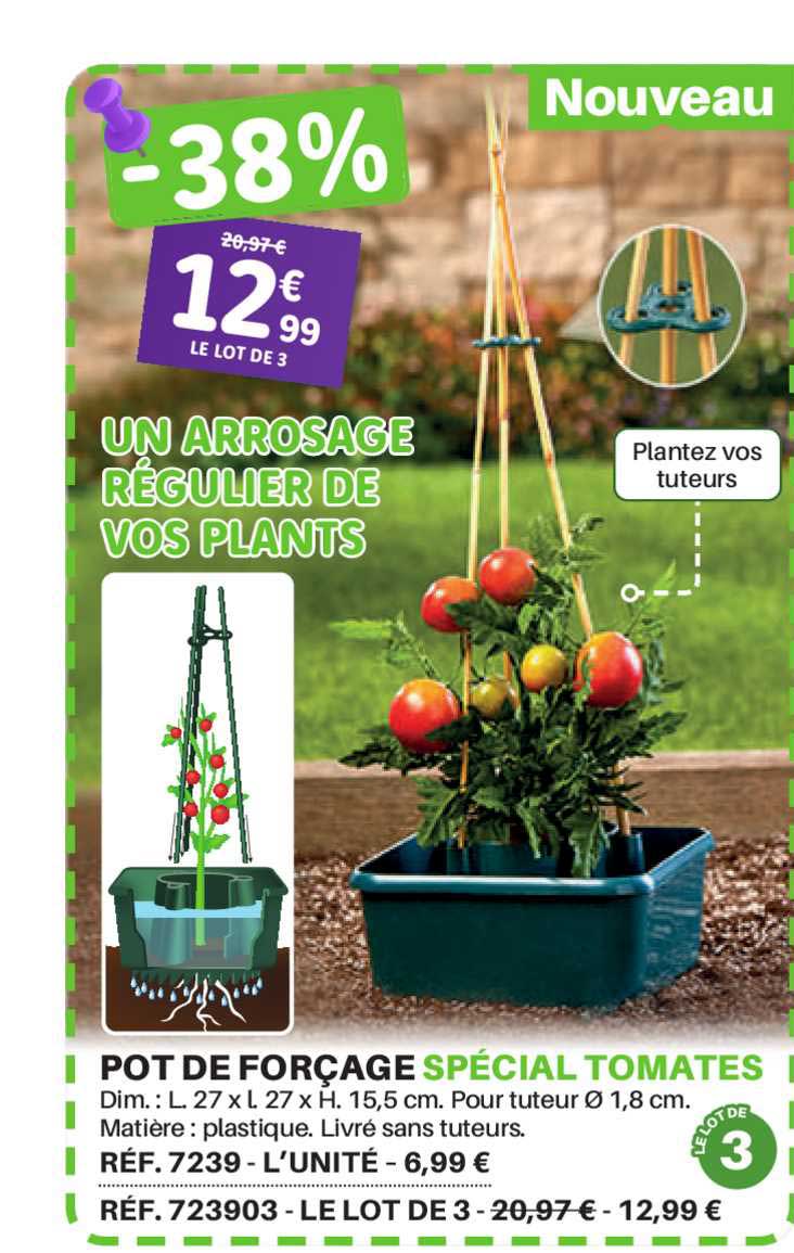 Pot De Forçage Spécial Tomates