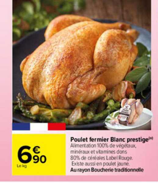 Poulet Fermier Blanc Prestige