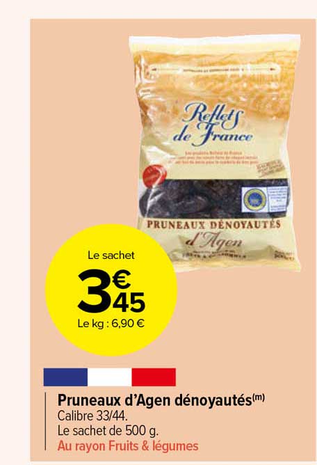 pruneaux d'agen dénoyautés