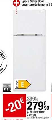 Réfrigérateur 2 Portes