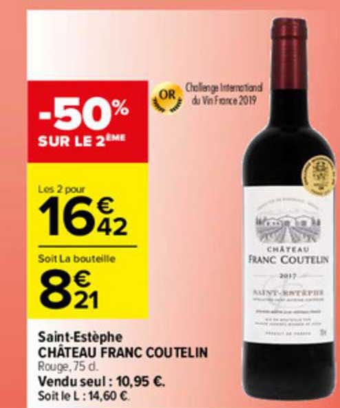 saint-estèphe château franc coutelin