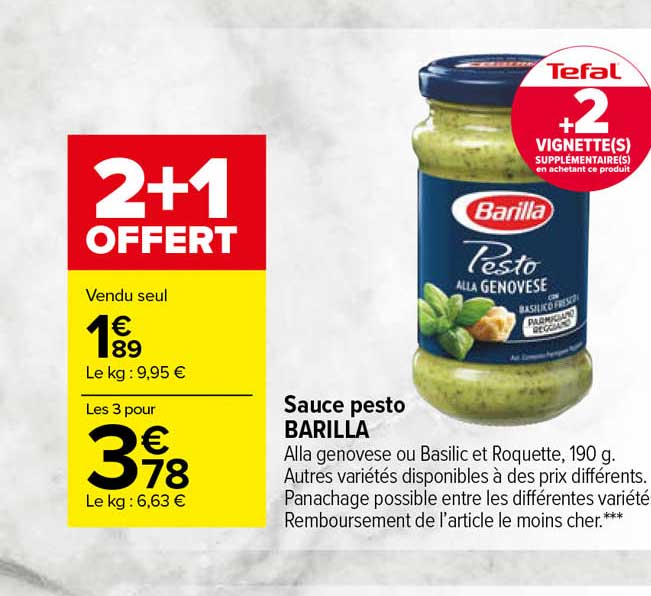 Sauce Pesto Barilla