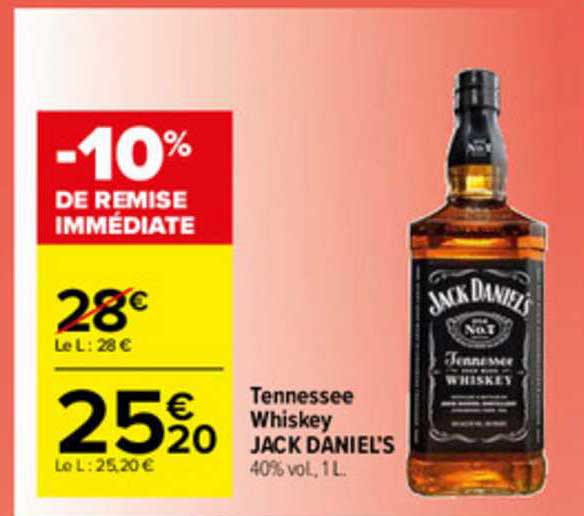 tennessee whiskey jack daniel's