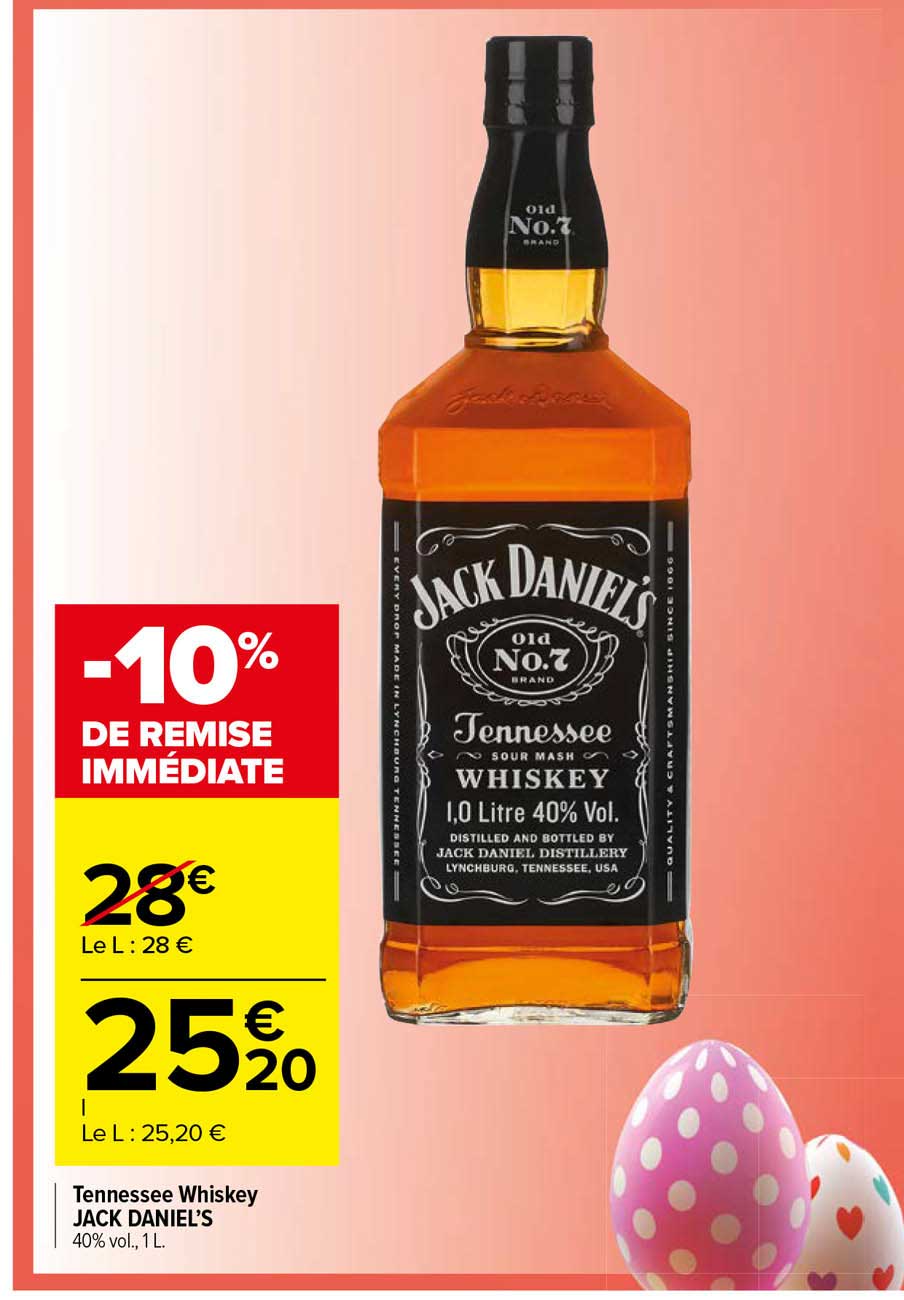 tennessee whiskey jack daniel's