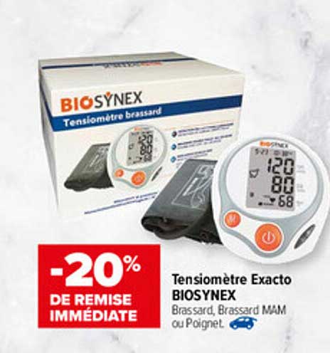 tensiomètre exacto biosynex