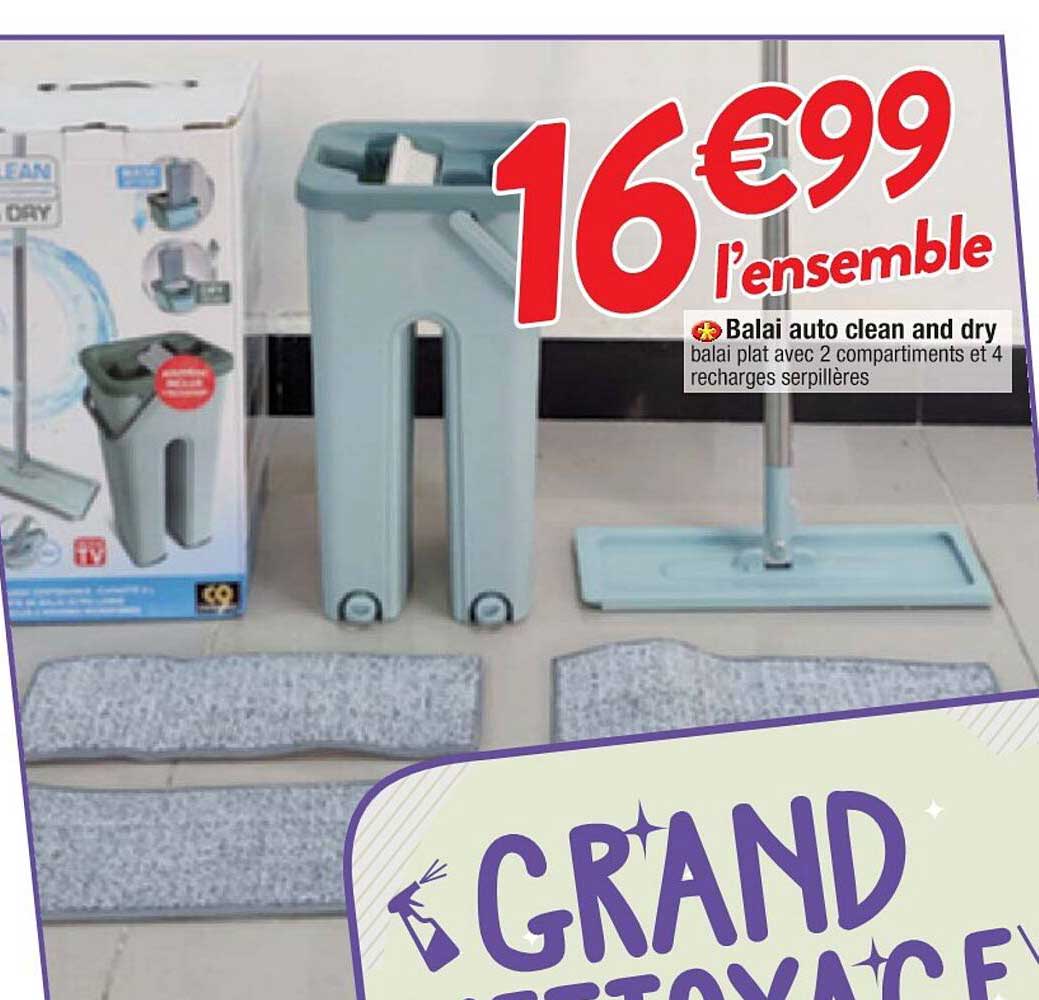 balai auto clean and dry