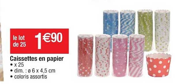 Caissettes En Papier