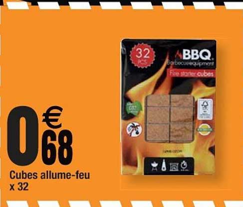 cubes allume-feu