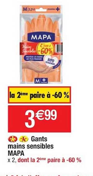 gants mians sensibles mapa