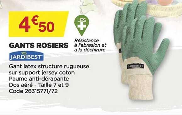 gants rosiers jardibest