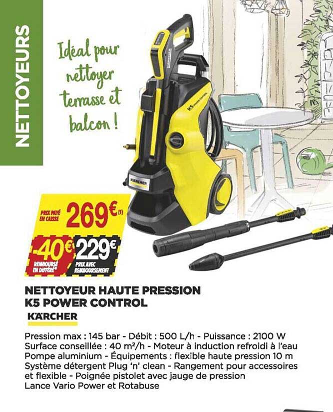 nettoyeur haute pression k5 power control k"a'rcher