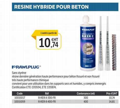 resine hybride pour beton i rawlplug
