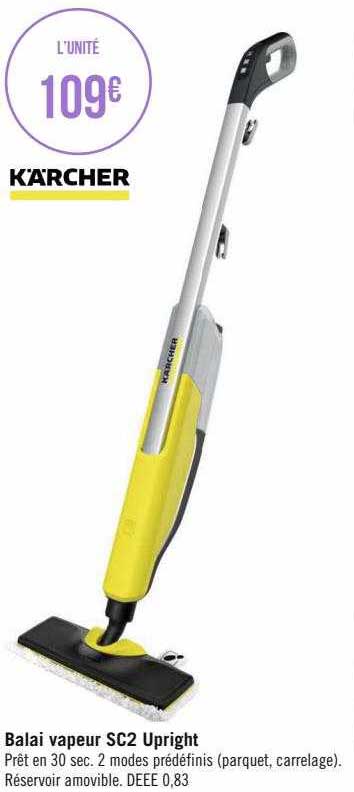 balai vapeur sc2 upright kärcher
