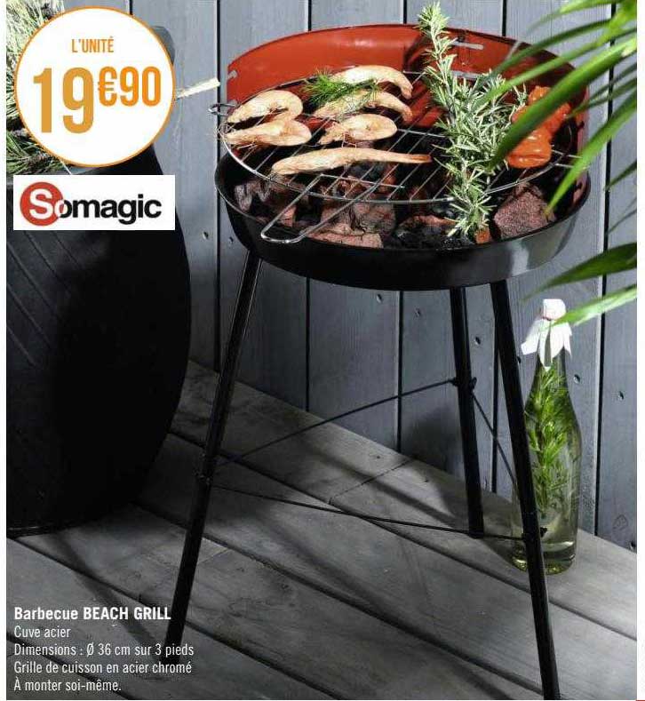 barbecue beach grill somagic