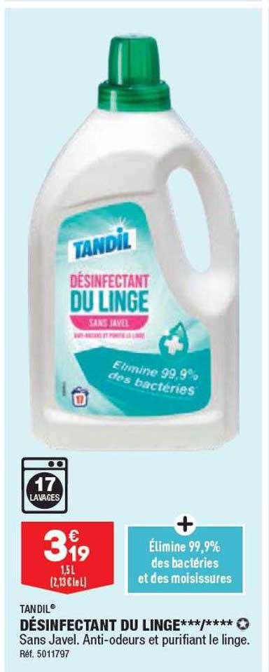 Désinfectant Du Linge Tandil