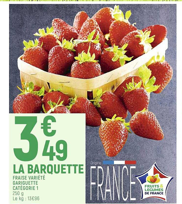 fraise variété gariguette