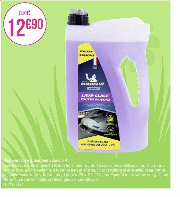 michelin lave glace toute saison 4l