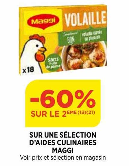 aides culinaires maggi