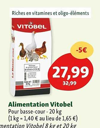 Alimentation Vitobel Pour Basse-cour