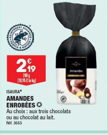 amandes enrobées isaura