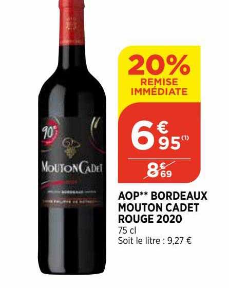 aop bordeaux mouton cadeet rouge 2020