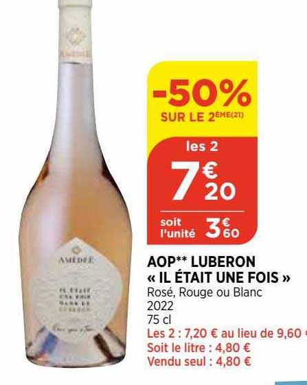 aop luberon «il était une fois»