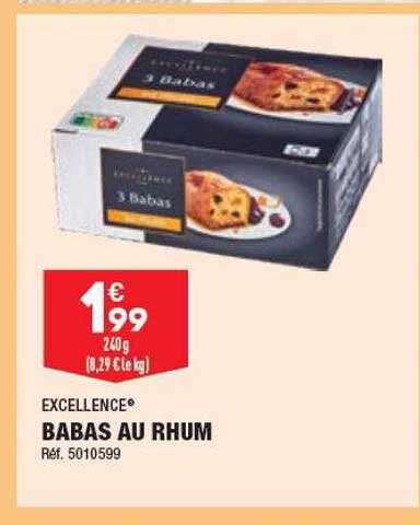 babas au rhum excellence