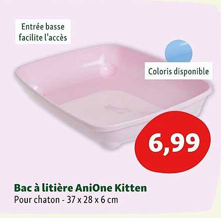 bac à litière anione kitten