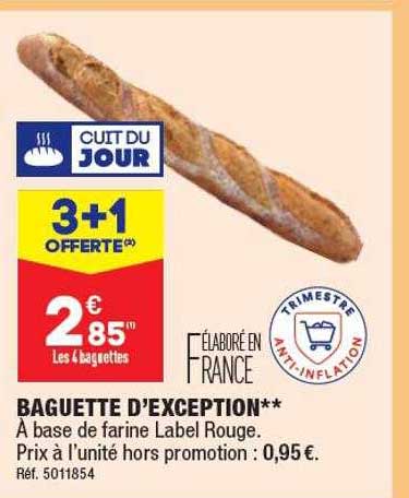 baguette d'exception