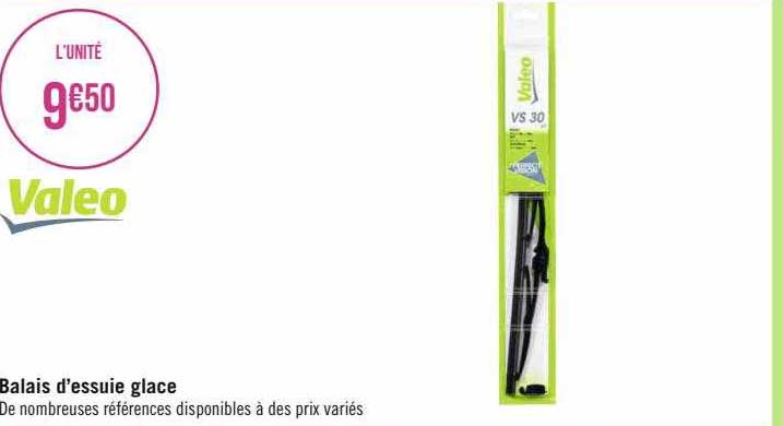 balais d'essuie glace valeo
